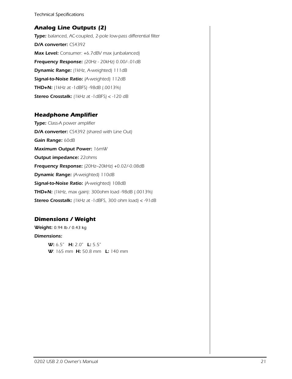 Creative Labs Creative E-MU 202 User Manual | Page 21 / 25
