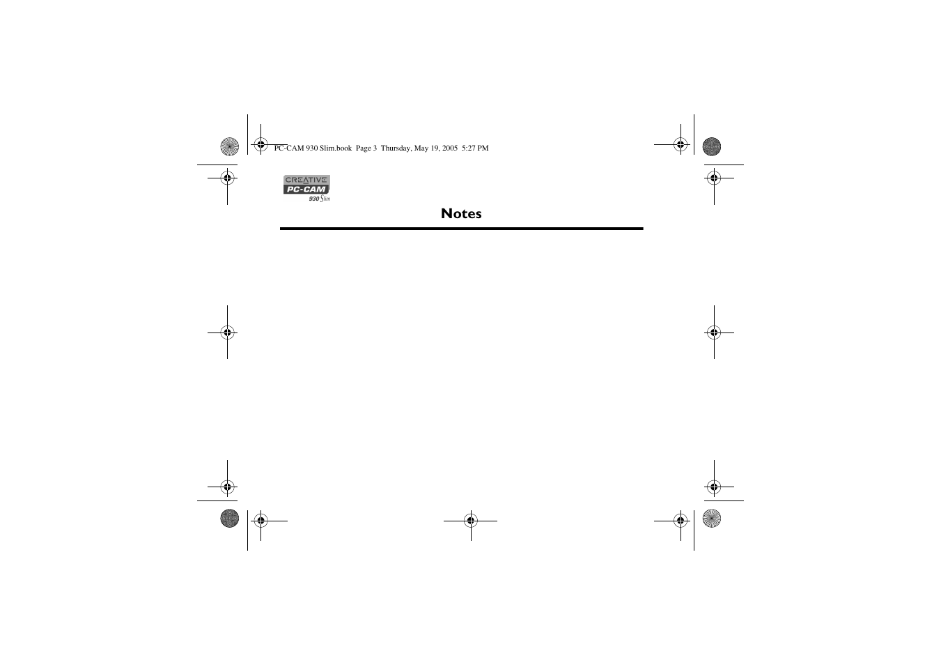 Creative Labs Creative PC-CAM 930 Slim 02VF016000000 User Manual | Page 47 / 47