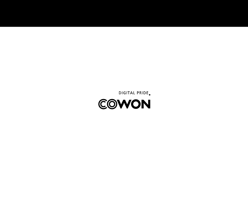 Cowon Systems A3 User Manual | Page 40 / 40