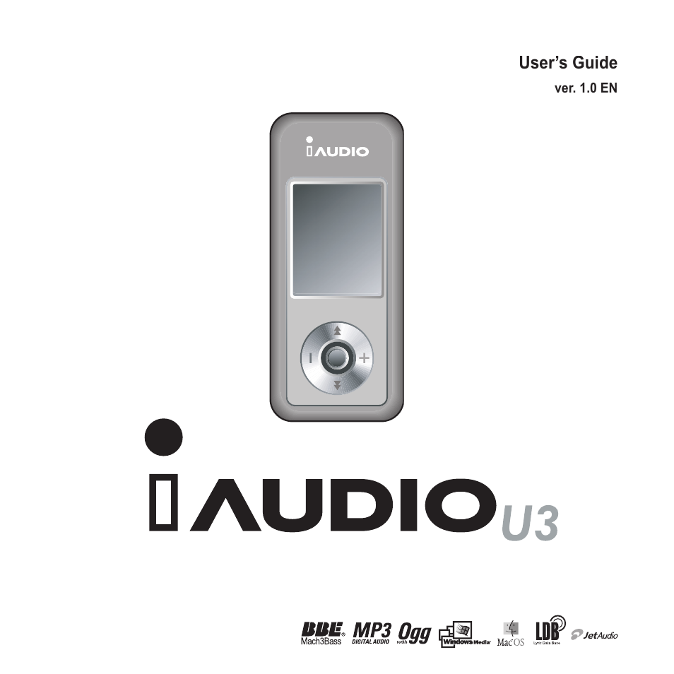 Cowon Systems IAUDIO U3 User Manual | 68 pages