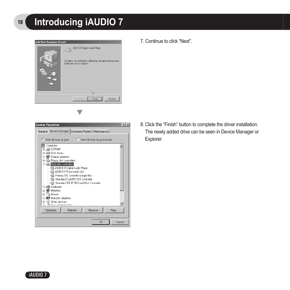 Introducing iaudio 7 | Cowon Systems 7 User Manual | Page 18 / 48