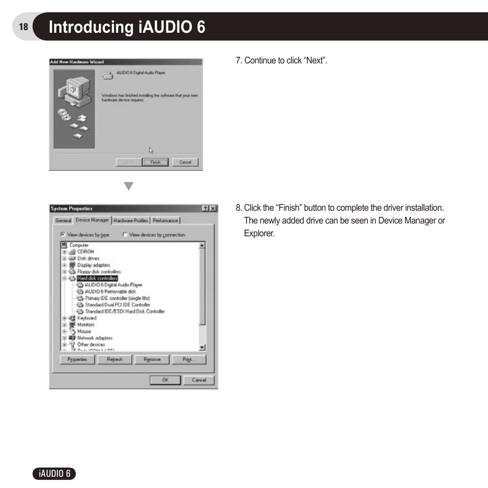 Introducing iaudio 6 | Cowon Systems 6 User Manual | Page 18 / 62