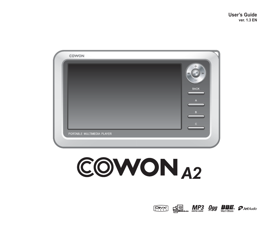 Cowon Systems A2 User Manual | 36 pages