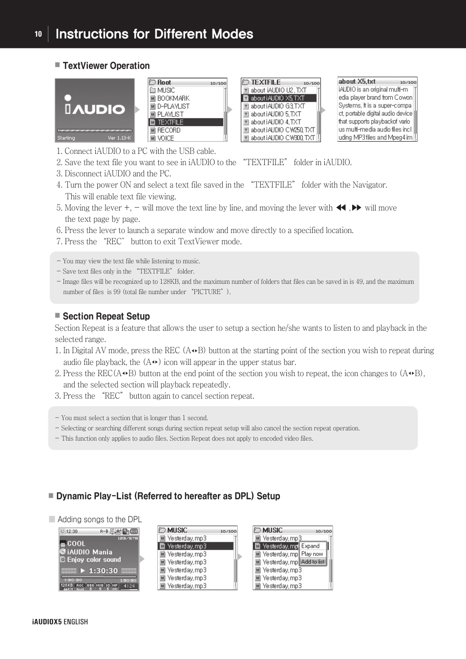 Cowon Systems cell phone User Manual | Page 10 / 20