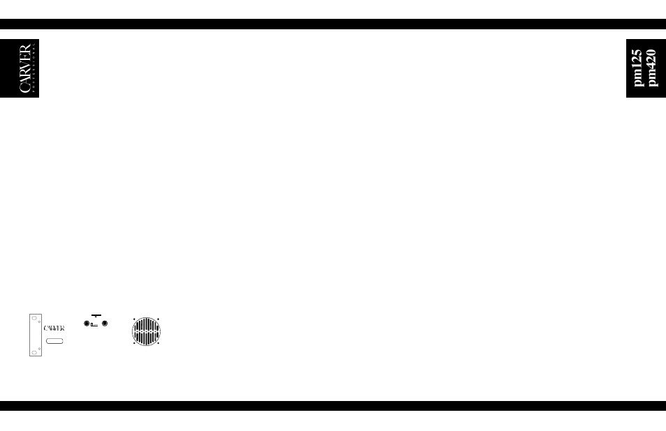 Installation | Carver pm420 User Manual | Page 10 / 20
