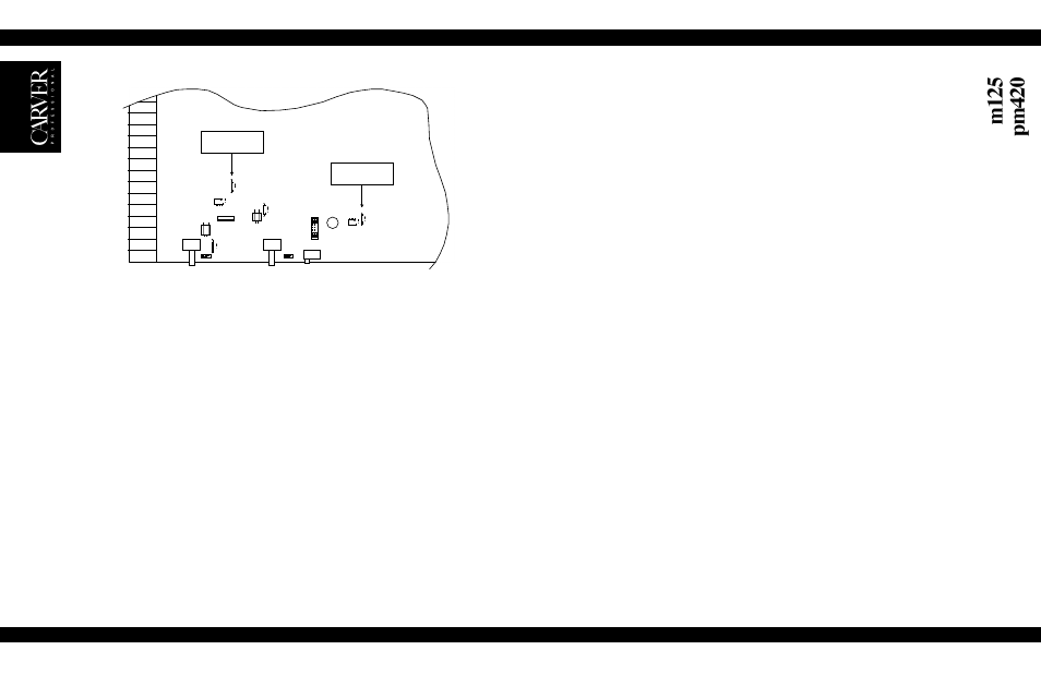 Care and service assistance, Carver professional, No sound, no power | Power on, low output or no output, Playback is mixed with hum, Distortion | Carver pm420 User Manual | Page 17 / 20