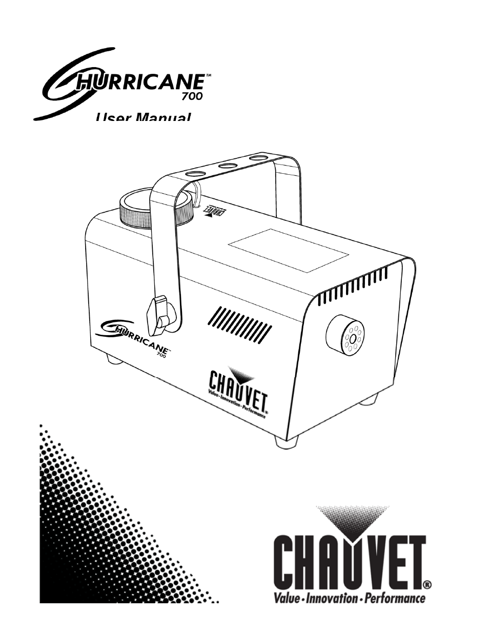 Chauvet 700 User Manual | 12 pages