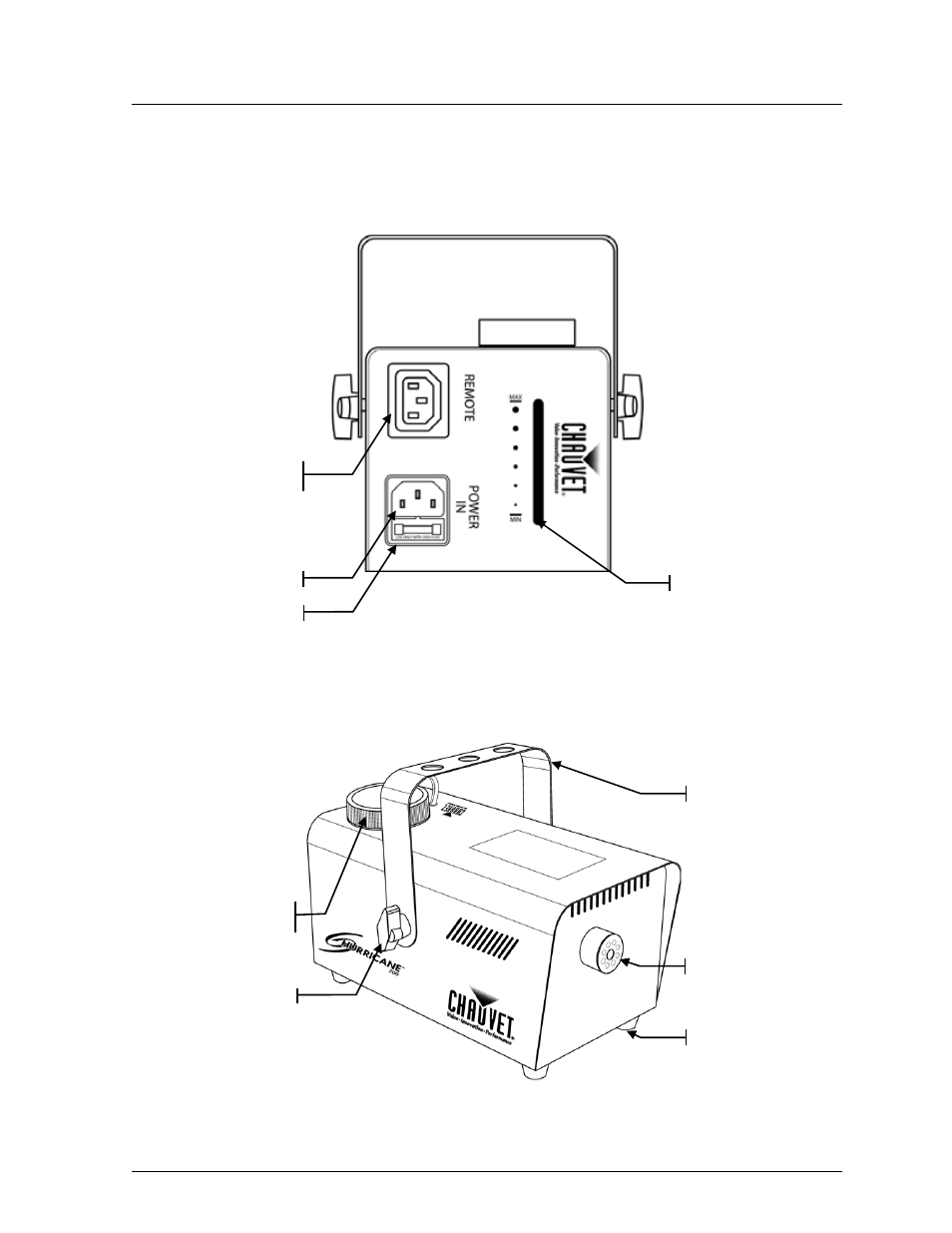 Ntroduction, Product overview | Chauvet 700 User Manual | Page 5 / 12