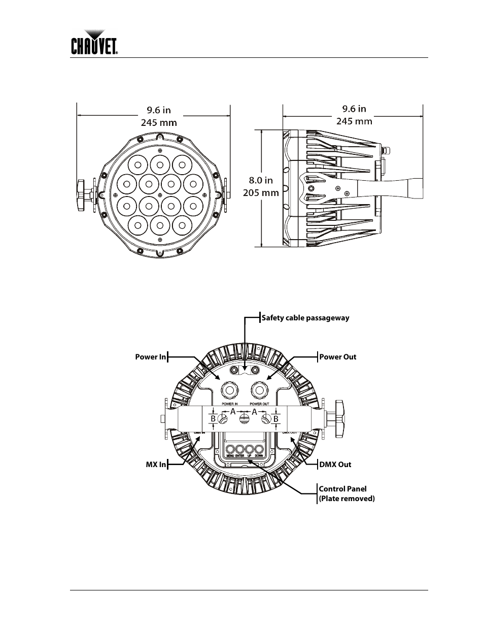 Product overview, Introduction | Chauvet COLORADO 1-TRI IP User Manual | Page 9 / 28