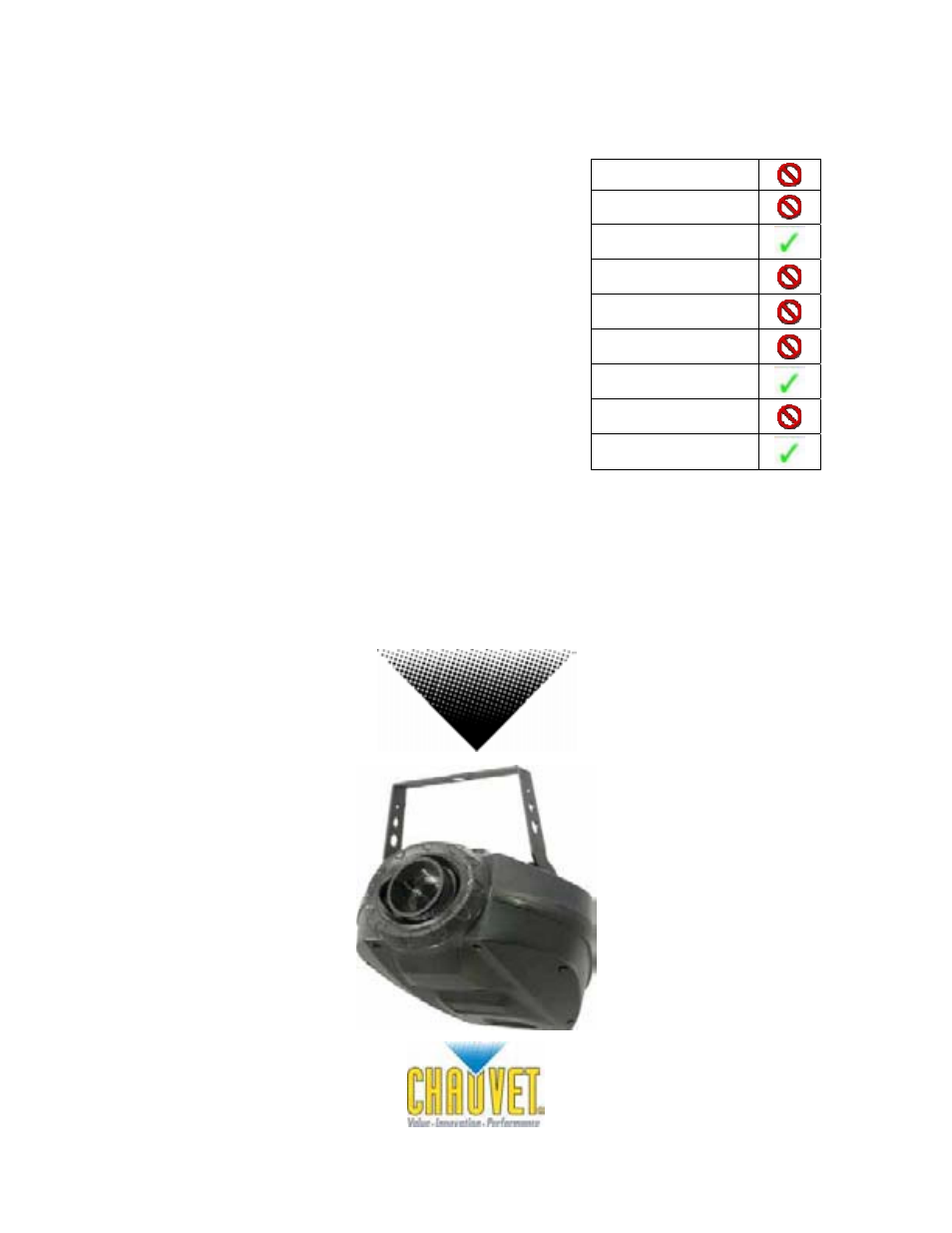 Chauvet DMX512 User Manual | 10 pages