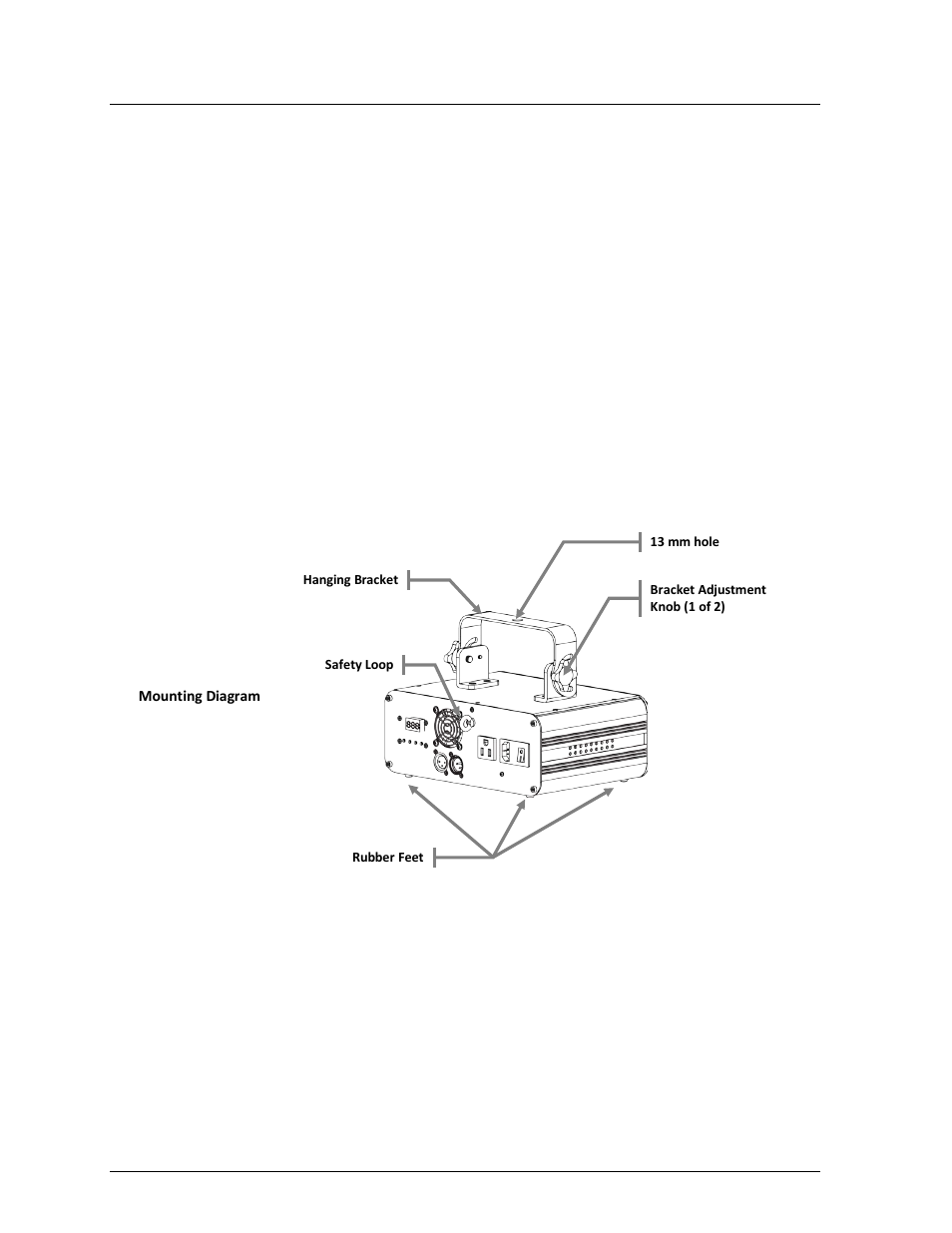 Mounting, Orientation, Rigging | Chauvet SCORPION GVC User Manual | Page 12 / 26