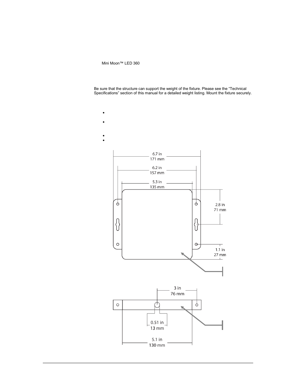 Ounting, Orientation, Rigging | Mounting | Chauvet LED 360 User Manual | Page 8 / 18