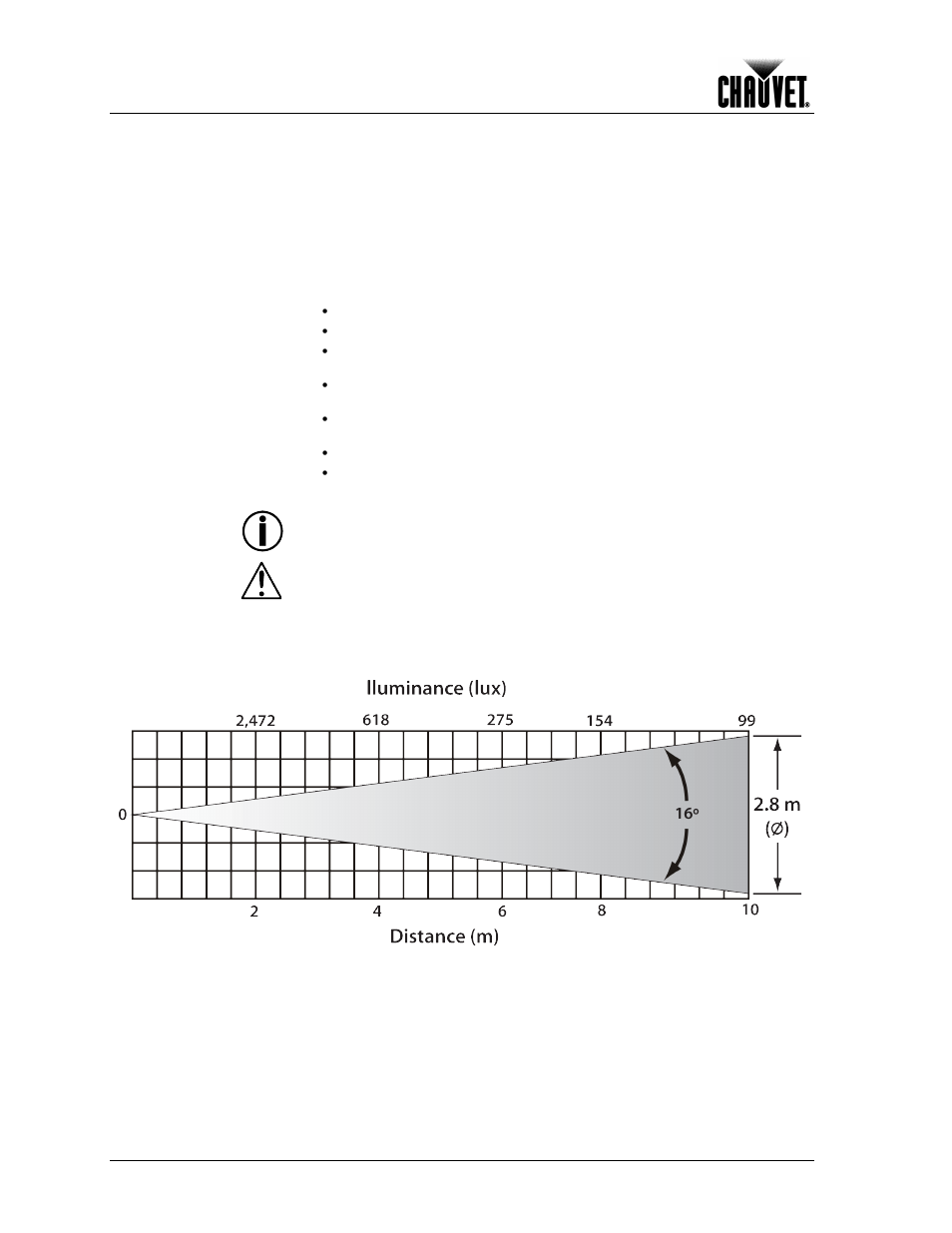 Technical information, General maintenance, Photometrics | Chauvet 160-LED User Manual | Page 20 / 24