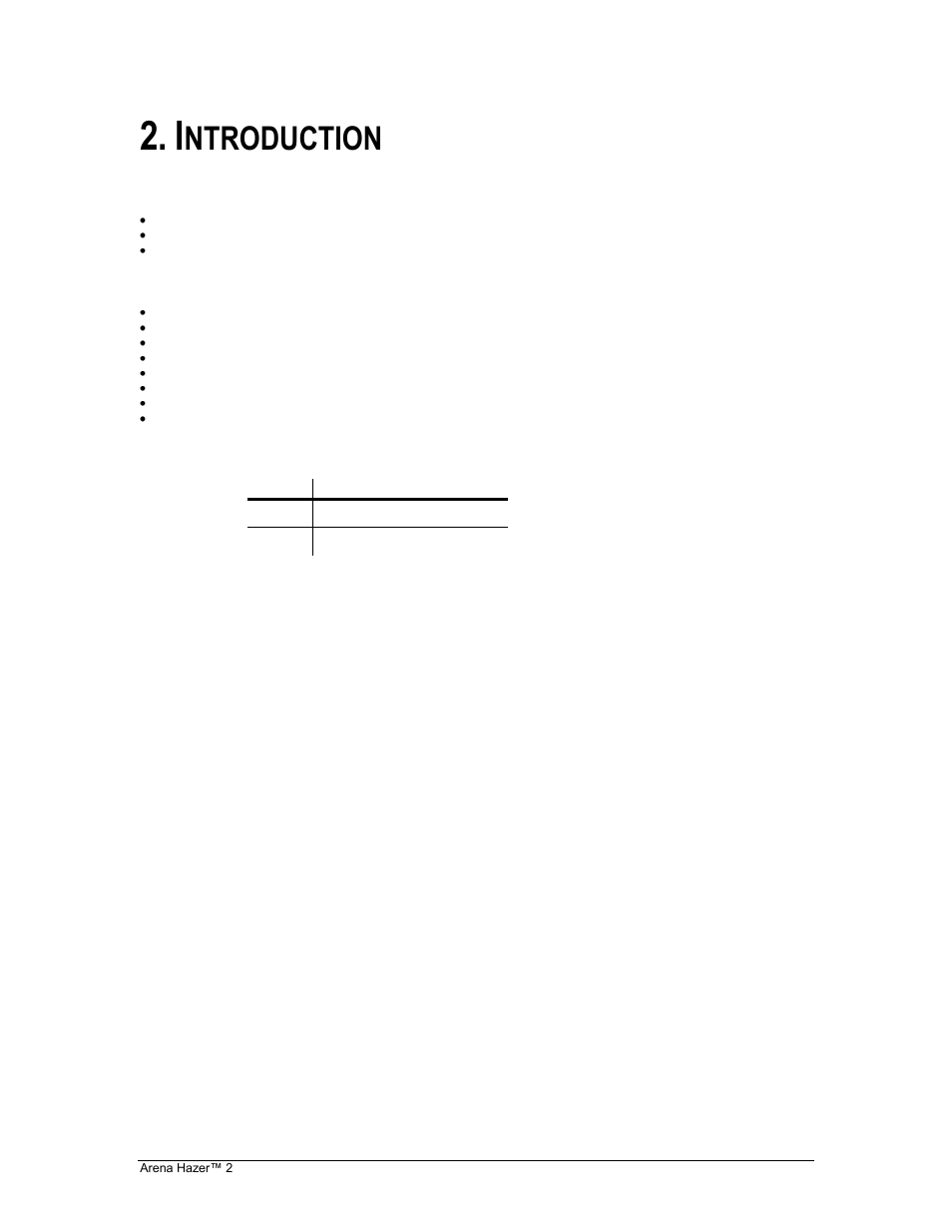 Introduction, Eatures, Hannel | Ummary, Ntroduction, Features, Dmx channel summary | Chauvet HAZER 2 User Manual | Page 5 / 18