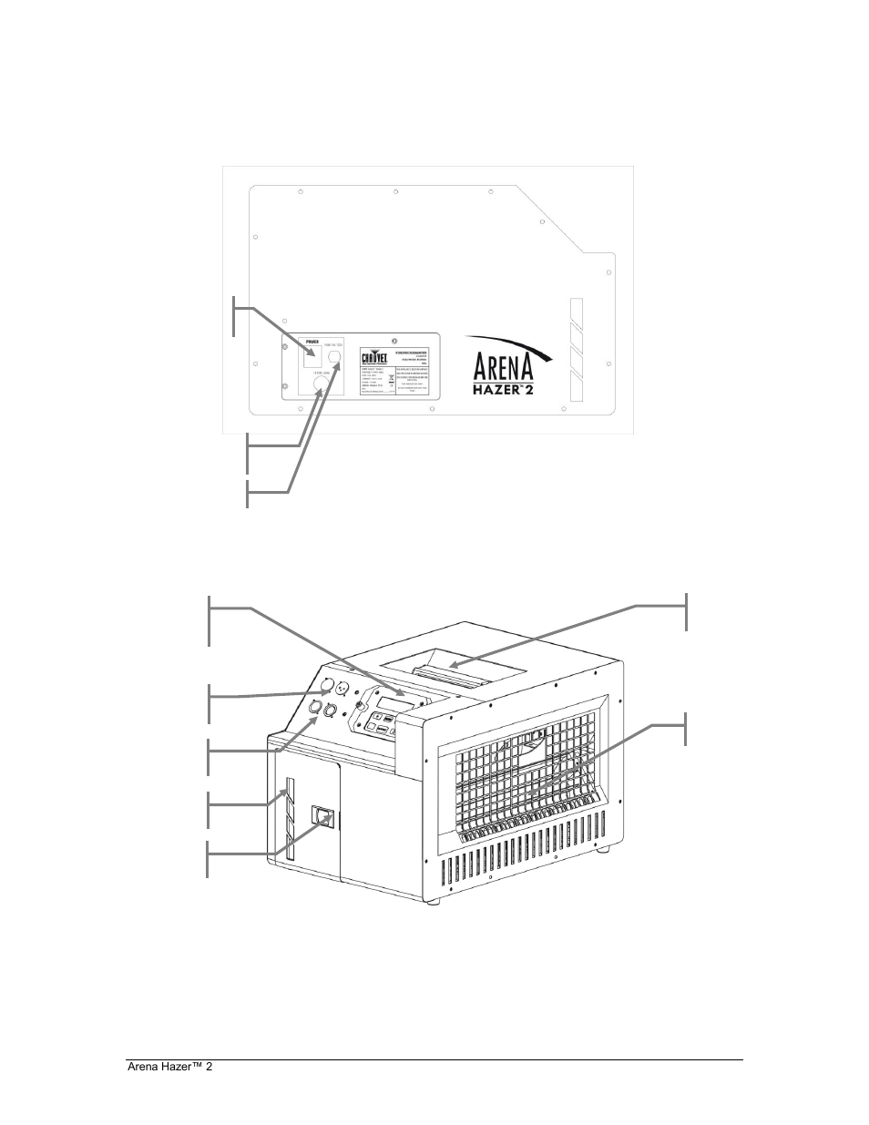 Roduct, Verview, Product overview | Chauvet HAZER 2 User Manual | Page 6 / 18