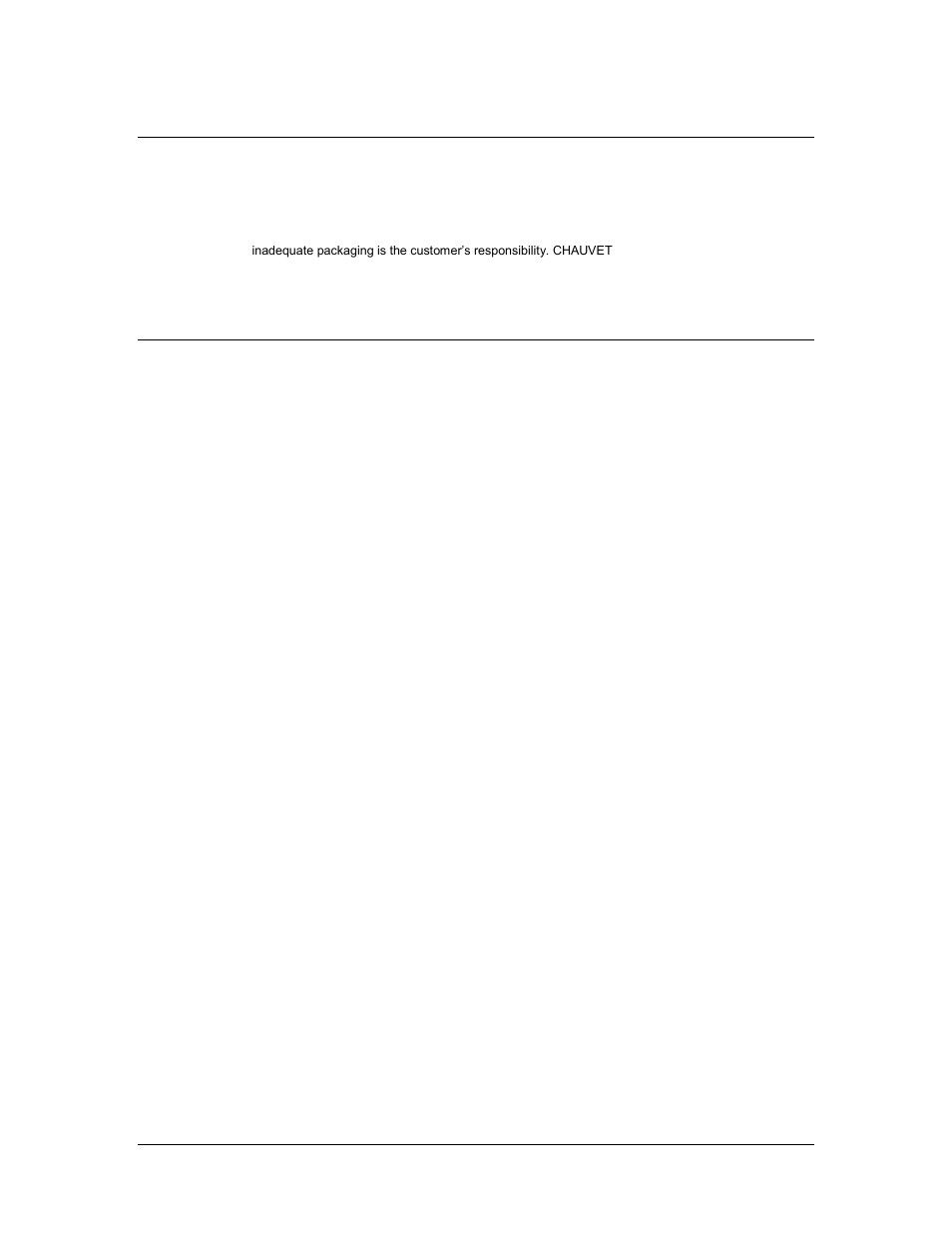 Returns procedure, Claims | Chauvet 200B User Manual | Page 11 / 13