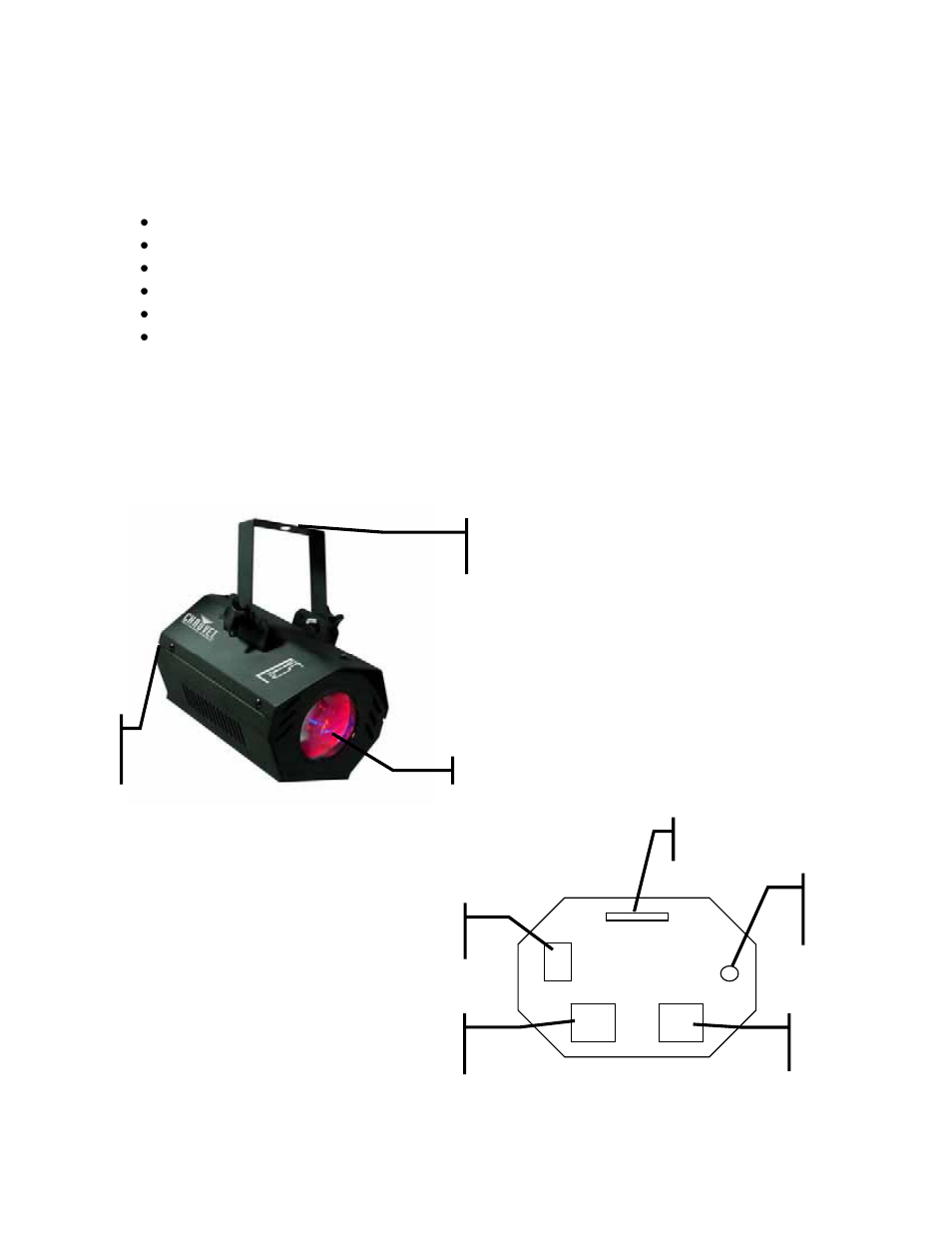 Ntroduction | Chauvet LX5 User Manual | Page 5 / 10