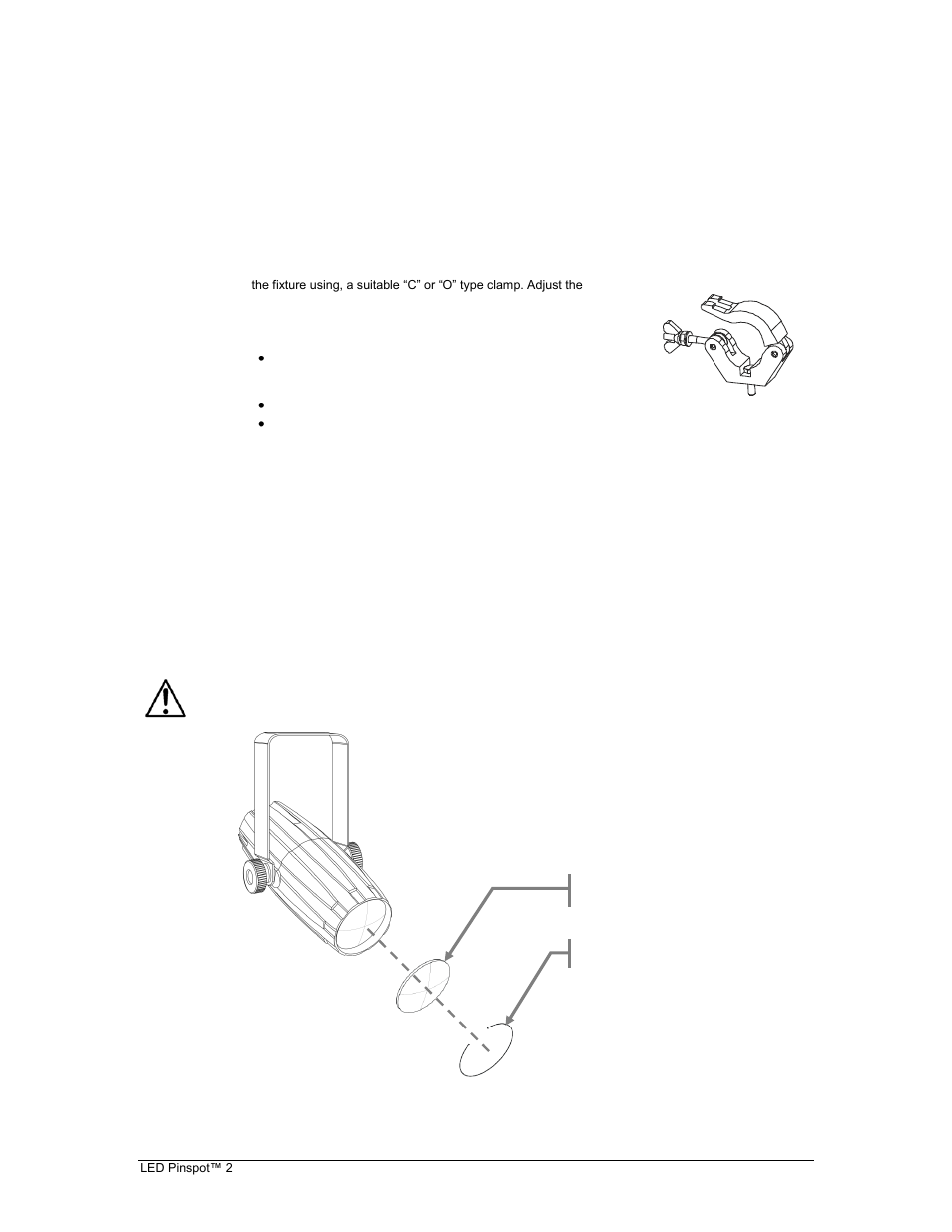 Ounting, Orientation, Rigging | Eplacement, Mounting orientation, Lens replacement | Chauvet Landscape Lighting User Manual | Page 5 / 7