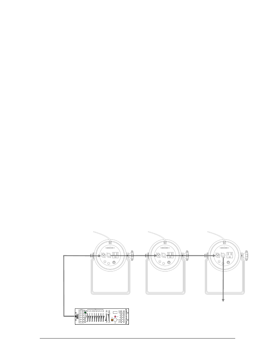 Tandalone, Peration, Automatic | Sound-active, Static colors, Fixture linking, Standalone operation | Chauvet 56C User Manual | Page 10 / 17