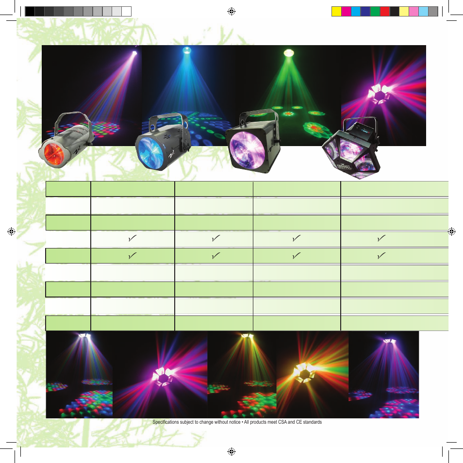 Chauvet LED Light User Manual | Page 20 / 24