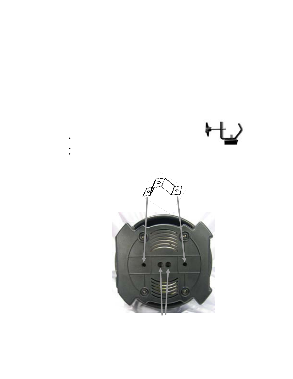 Mounting, Ounting, Orientation rigging | Safety cable attachment points | Chauvet DMX-690 User Manual | Page 12 / 23