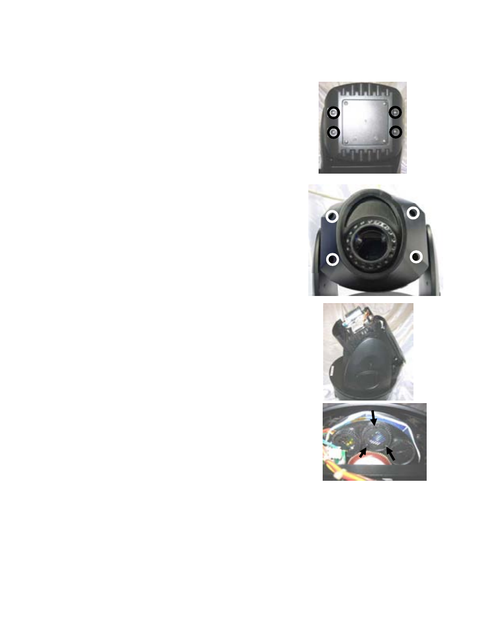 Replacing gobos, Eplacing, Obos | Figure a figure b figure c figure d | Chauvet DMX-690 User Manual | Page 9 / 23