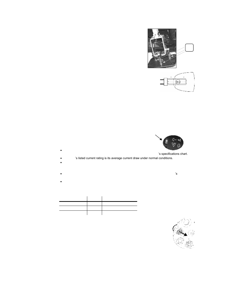 Power, Exchanging gobos | Chauvet Q-RollTM 250 User Manual | Page 7 / 17