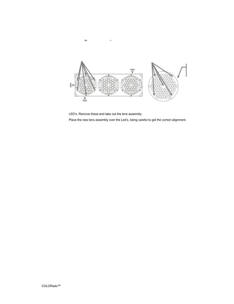 Ssembly, Nstallation, Eplacement | Ixture, Inking, Lens assembly installation/replacement, Fixture linking | Chauvet 6 User Manual | Page 11 / 34