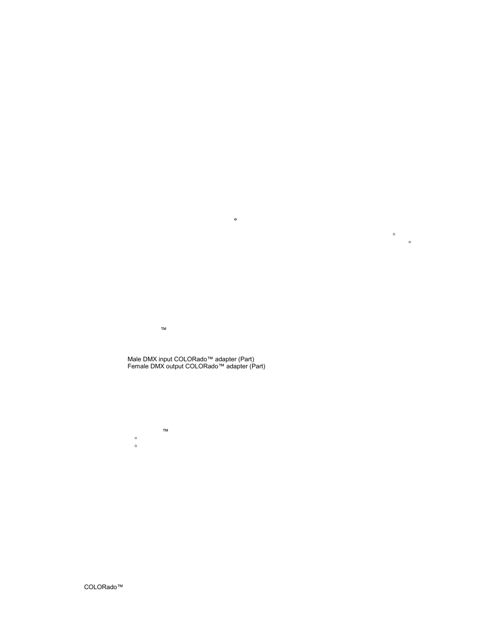 Echnical, Pecifications, Technical specifications | Chauvet 6 User Manual | Page 34 / 34