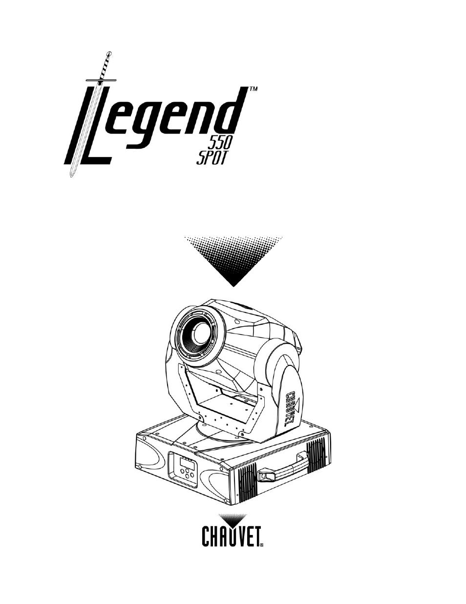 Chauvet LEGEND 550 User Manual | 26 pages