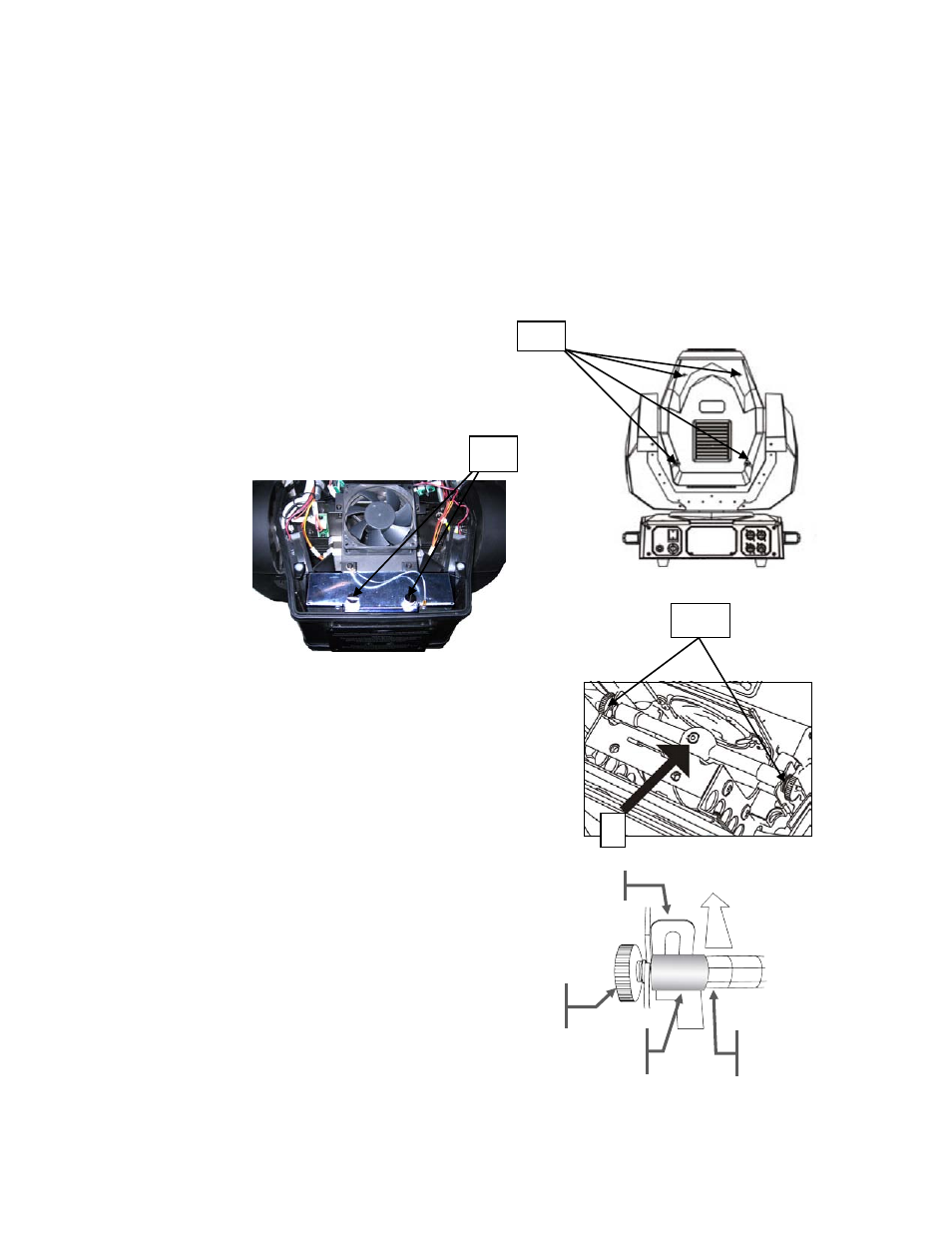 Lamp, Lamp installation, S1 s2 n s3 front | Chauvet LEGEND 550 User Manual | Page 10 / 26