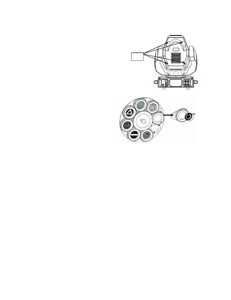 Replacing gobos | Chauvet LEGEND 550 User Manual | Page 11 / 26