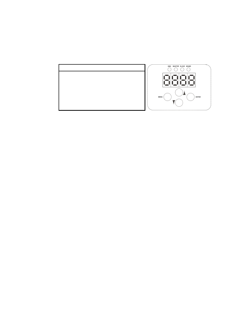 Operating instructions, Navigating the control panel, Perating | Nstructions | Chauvet LEGEND 550 User Manual | Page 16 / 26