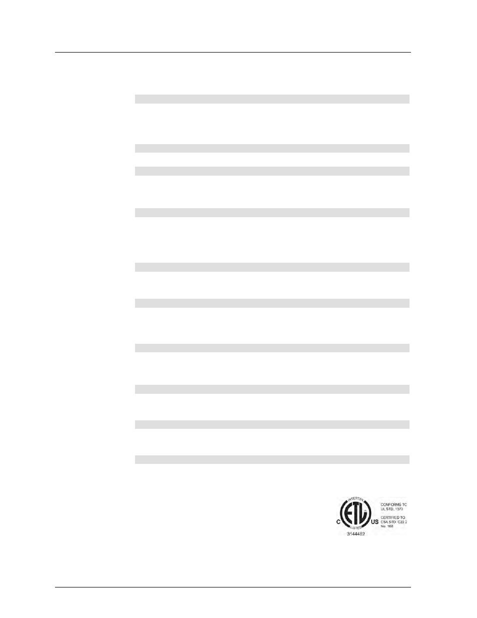 Technical specifications, Echnical, Pecifications | Chauvet INTIMIDATOR 200 User Manual | Page 22 / 22