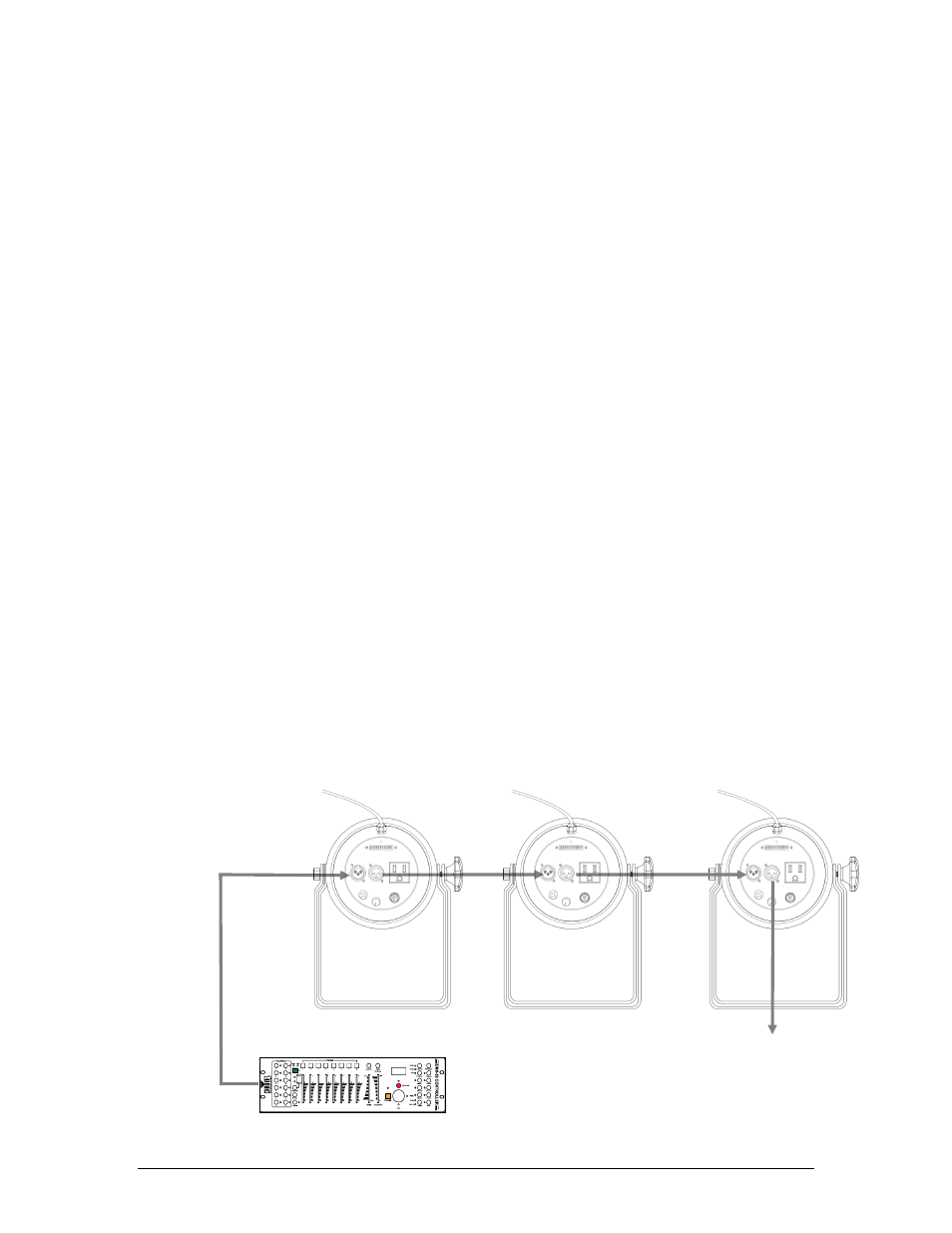 Tandalone, Peration, Automatic | Sound-active, Static colors, Fixture linking, Standalone operation | Chauvet LEDRAIN 64C User Manual | Page 10 / 17