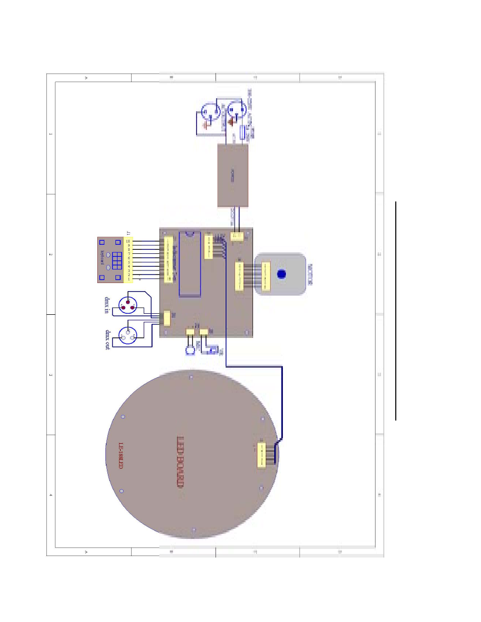 Electrical connections diagram | Chauvet DMX512 User Manual | Page 17 / 24