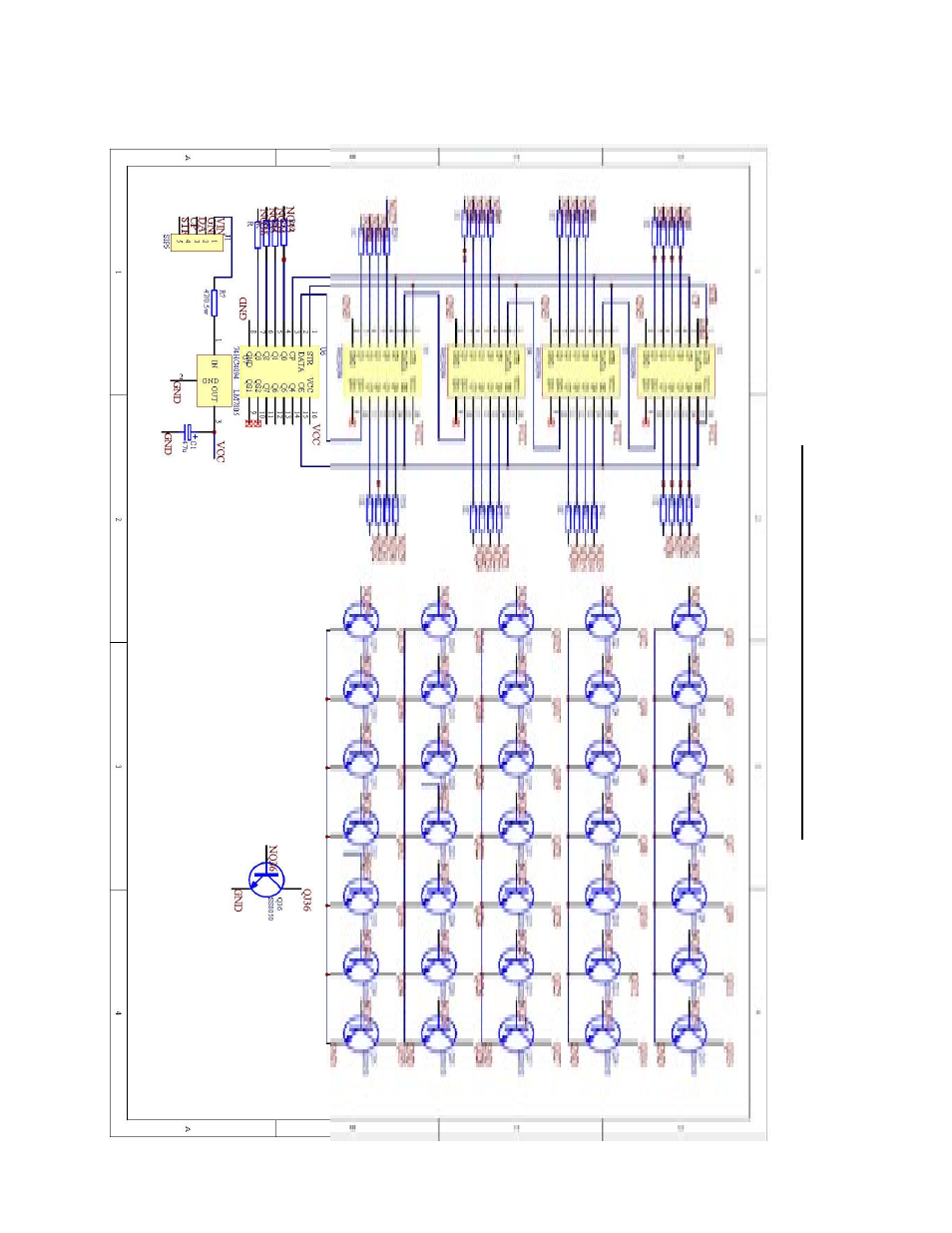 Led driver pcb schematics | Chauvet DMX512 User Manual | Page 18 / 24