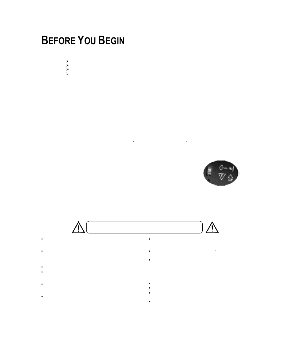Before you begin, What is included, Unpacking instructions | Ac power, Safety instructions, Efore, Egin | Chauvet LED-RAIN36 User Manual | Page 3 / 13