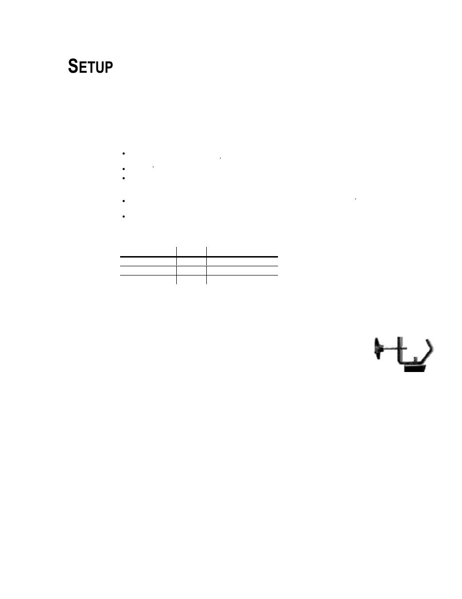 Setup, Power, Mounting | Etup | Chauvet LED-RAIN36 User Manual | Page 6 / 13