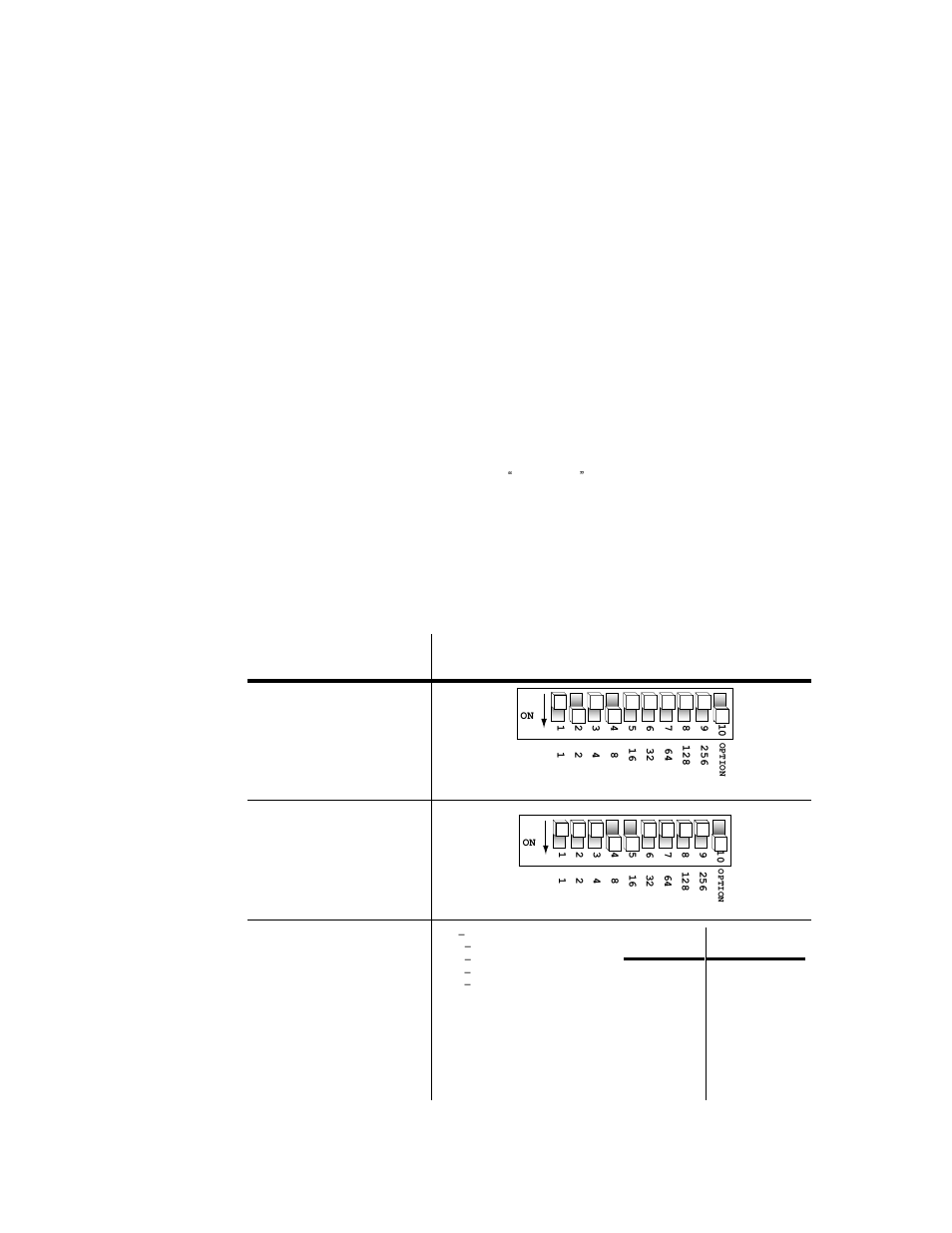 Dmx control mode, Setting the dmx address, Address 10 | Address 24, Address 233 | Chauvet LED-RAIN36 User Manual | Page 9 / 13