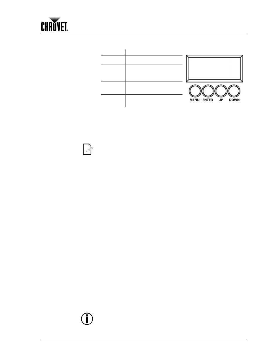 Operation, Control panel description, Control options | Programming, Dmx personality, Dmx control without id addressing | Chauvet Work Light User Manual | Page 13 / 28