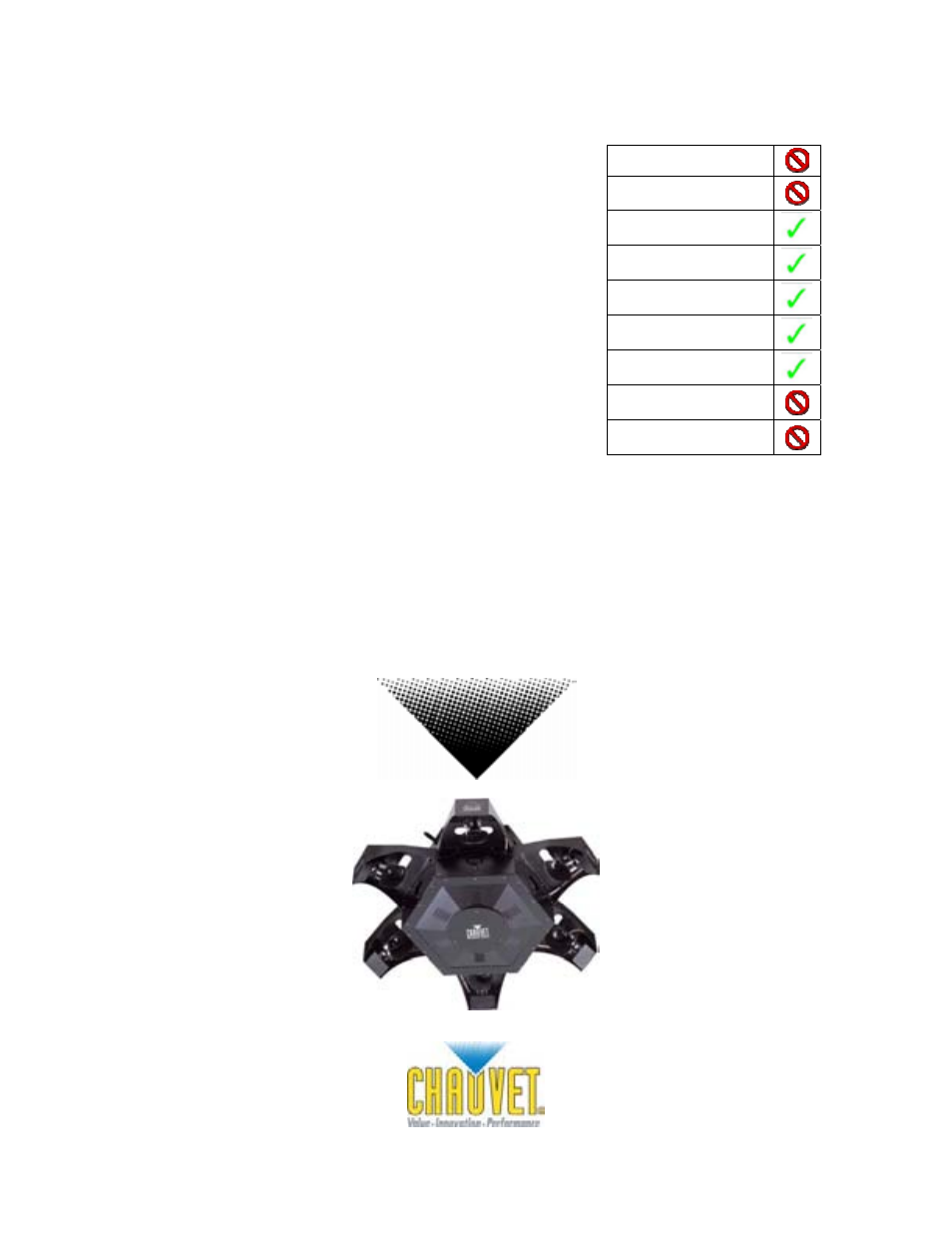 Chauvet DMX-800 User Manual | 18 pages