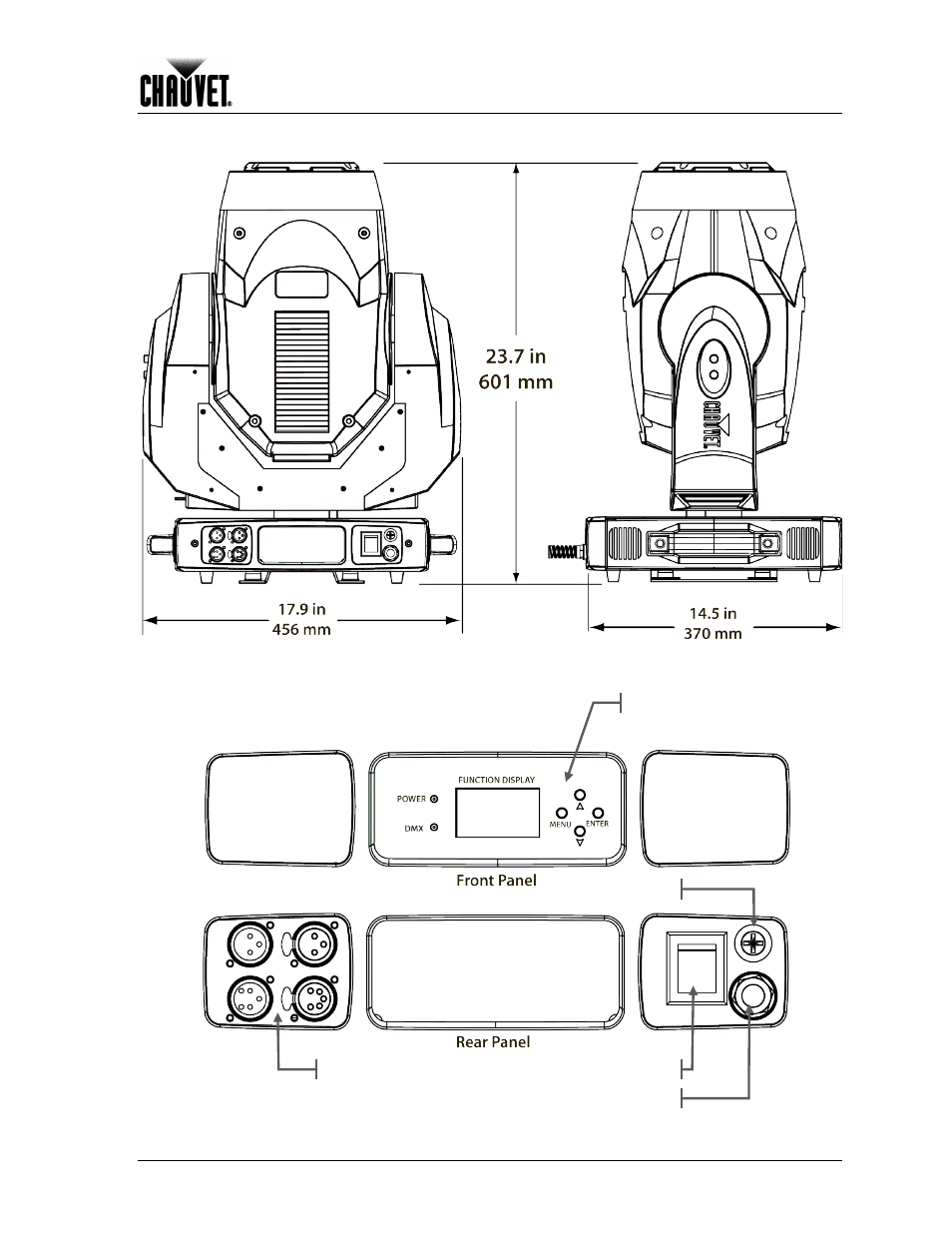 Product overview, Introduction | Chauvet 300E User Manual | Page 9 / 34