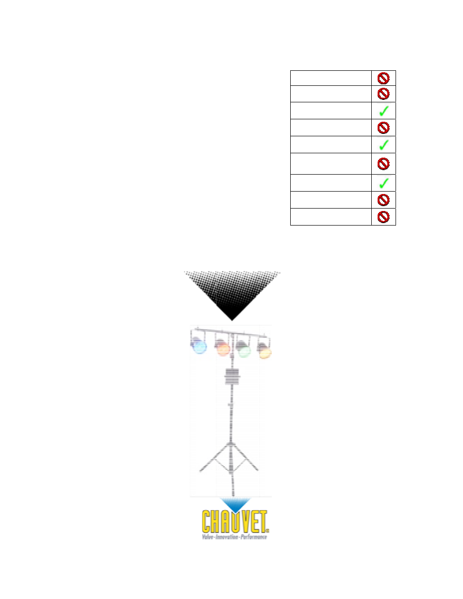 Chauvet 38 User Manual | 7 pages