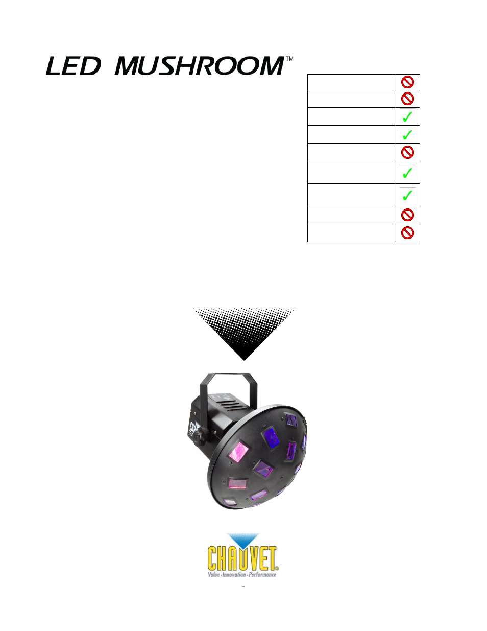 Chauvet Digital Camera User Manual | 16 pages