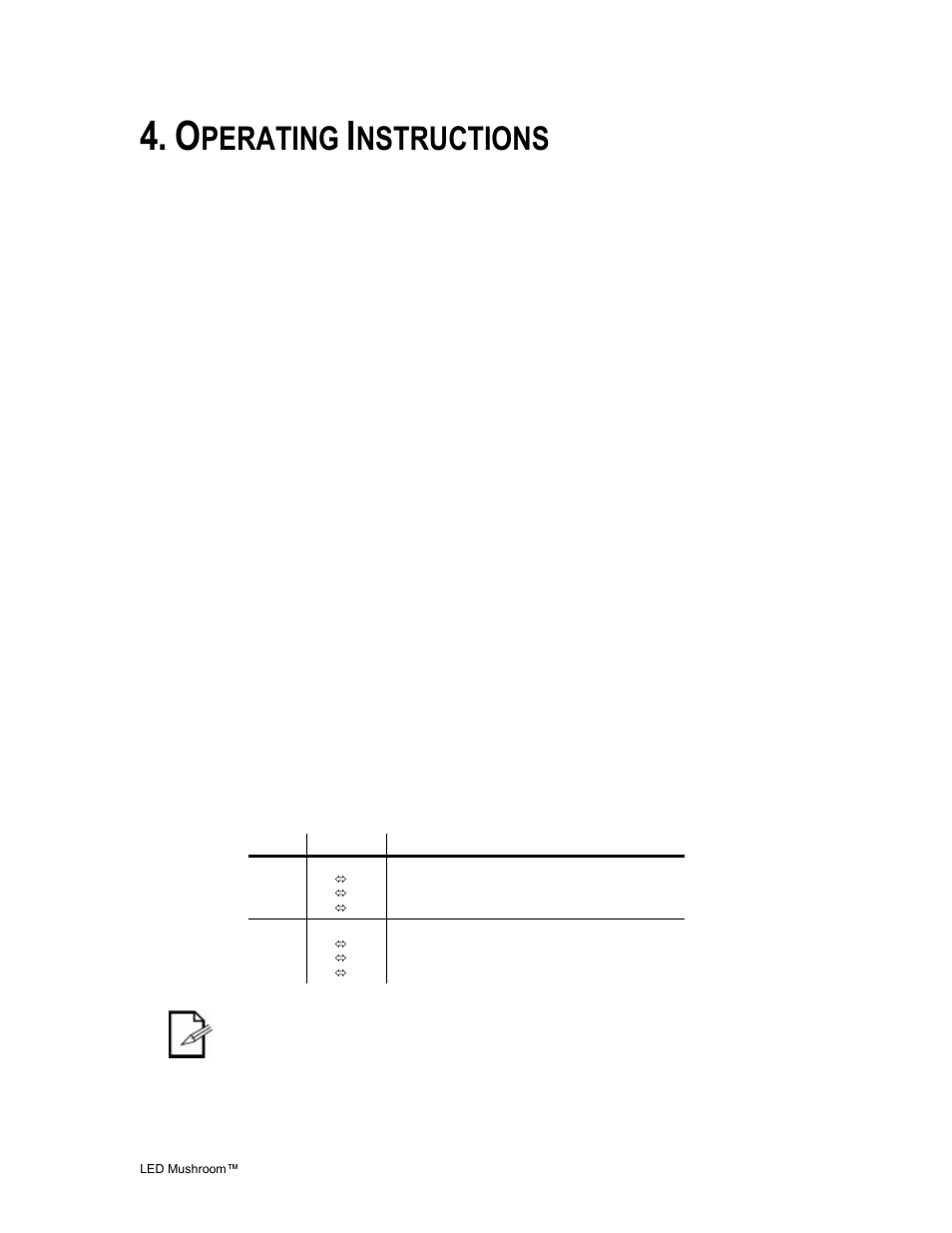 Operating instructions, Peration, Stand-alone mode (sound-active, auto mode) | Dmx mode, Hannel, Alues, Perating, Nstructions, Operation, Dmx channel values | Chauvet Digital Camera User Manual | Page 10 / 16