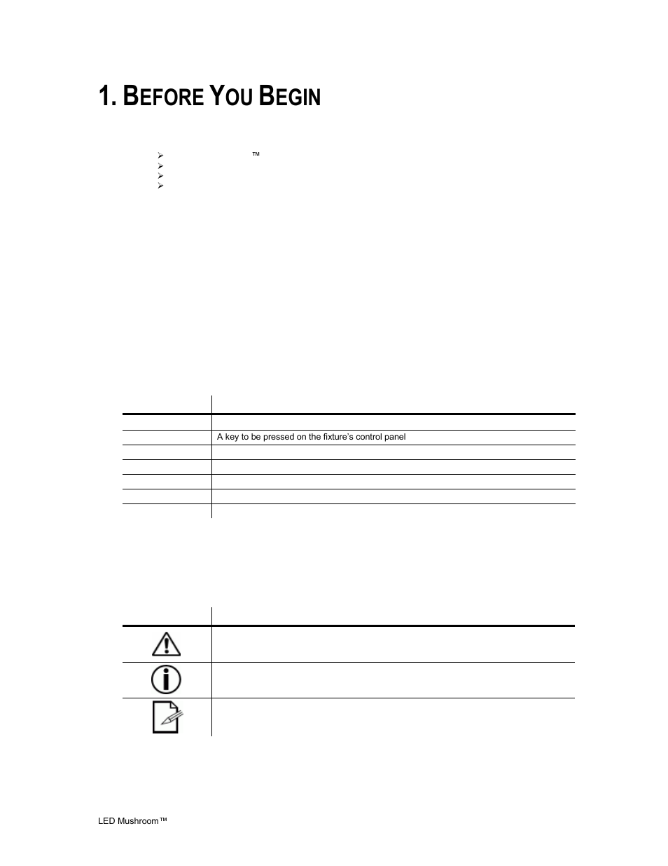 Before you begin, Hat is included, Npacking | Nstructions, Anual, Onventions, Cons, Efore, Egin, What is included | Chauvet Digital Camera User Manual | Page 3 / 16