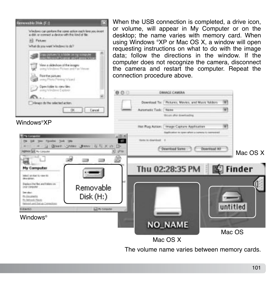 Konica Minolta DiMAGE Xg User Manual | Page 101 / 132