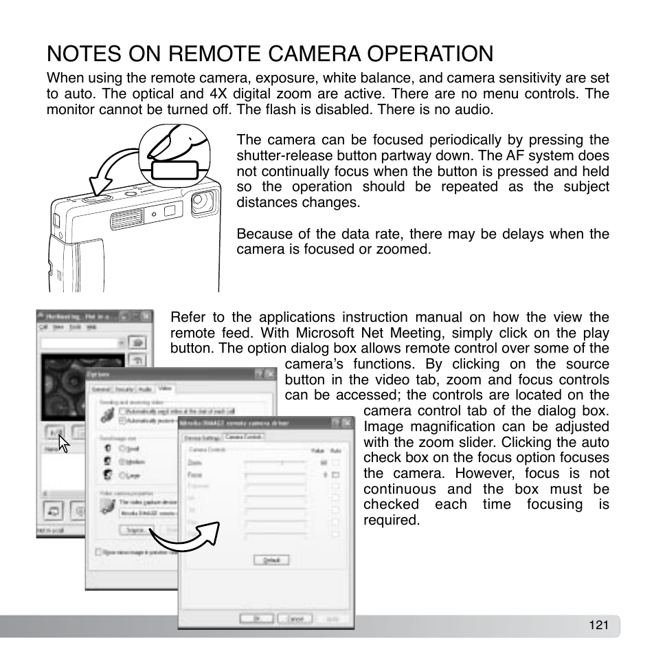Konica Minolta DiMAGE Xg User Manual | Page 121 / 132