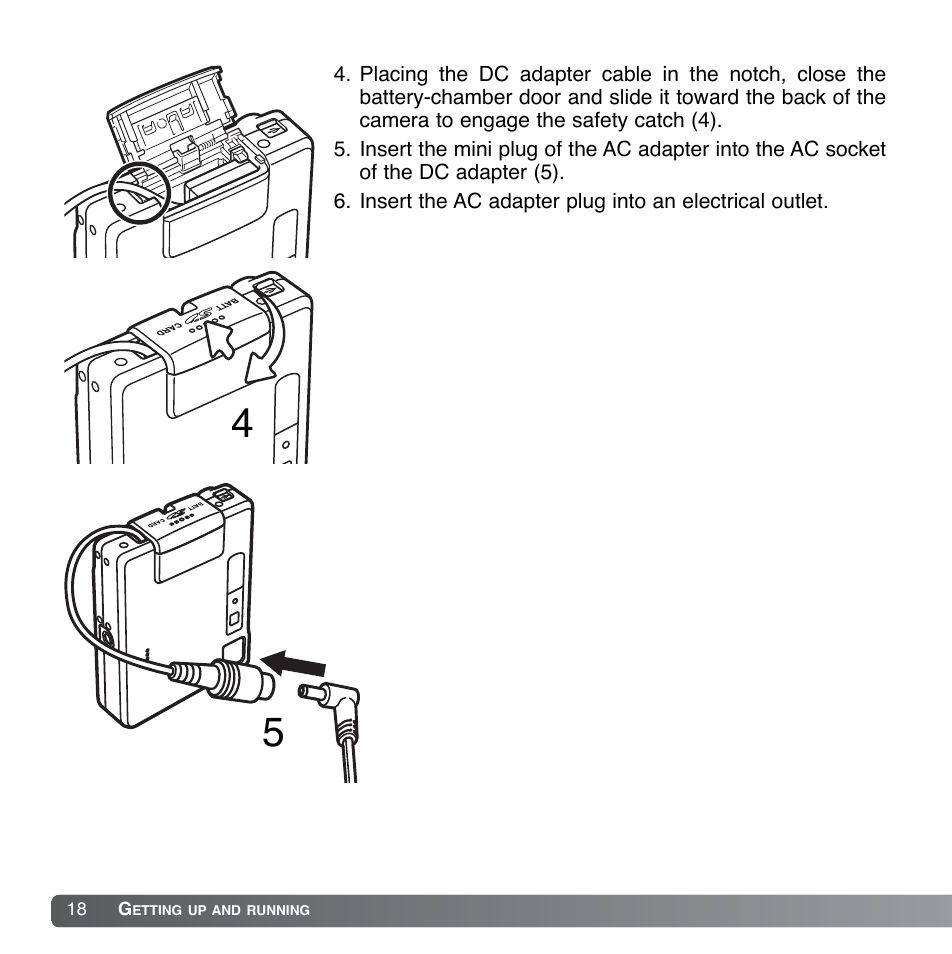 Konica Minolta DiMAGE Xg User Manual | Page 18 / 132